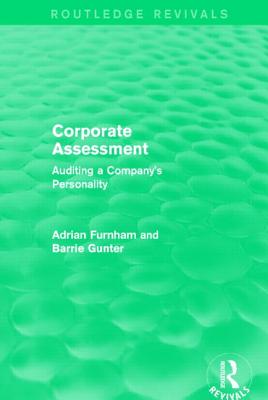 Corporate Assessment (Routledge Revivals): Auditing a Company