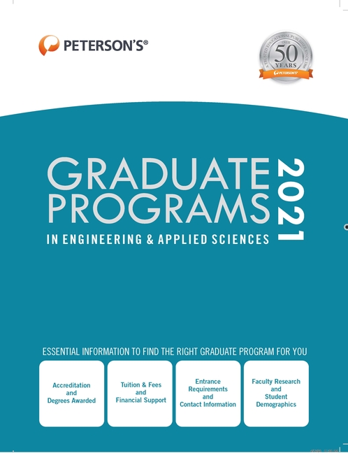  Graduate Programs in Engineering & Applied Sciences 2021