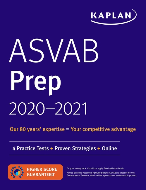  ASVAB Prep 2020-2021: 4 Practice Tests + Proven Strategies + Online