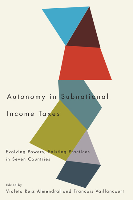 Autonomy in Subnational Income Taxes: Evolving Powers, Existing Practices in Seven Countries
