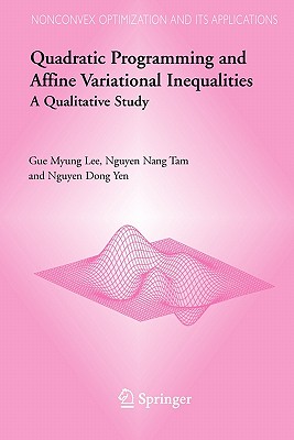 Quadratic Programming and Affine Variational Inequalities: A Qualitative Study