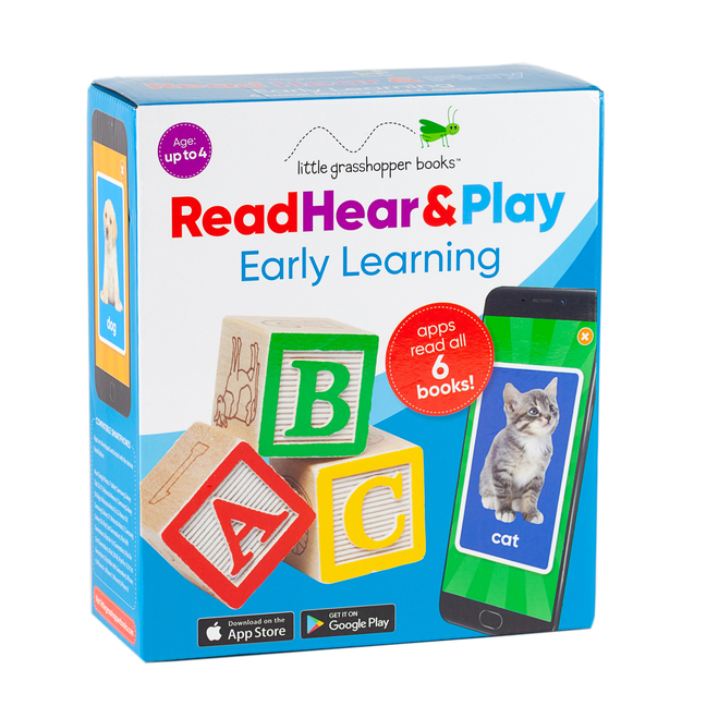  Read Hear & Play: Early Learning (6 First Word Books)