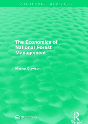 Economics of National Forest Management