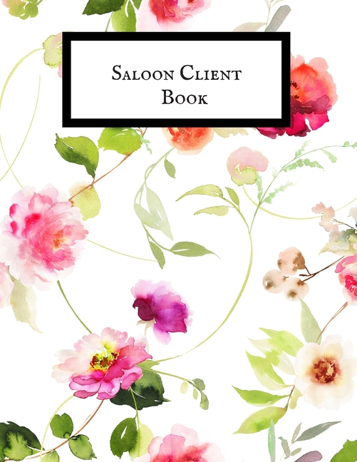 Saloon Client Book: Smart A-Z Alphabetical Client Tracker- Professional Business To do list Book for