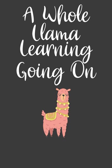 Whole Llama Learning Going On: First Day of School Adventure Book