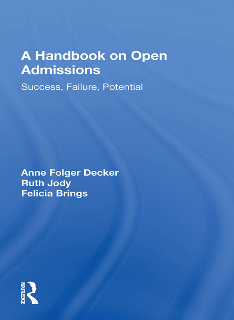Handbook on Open Admissi