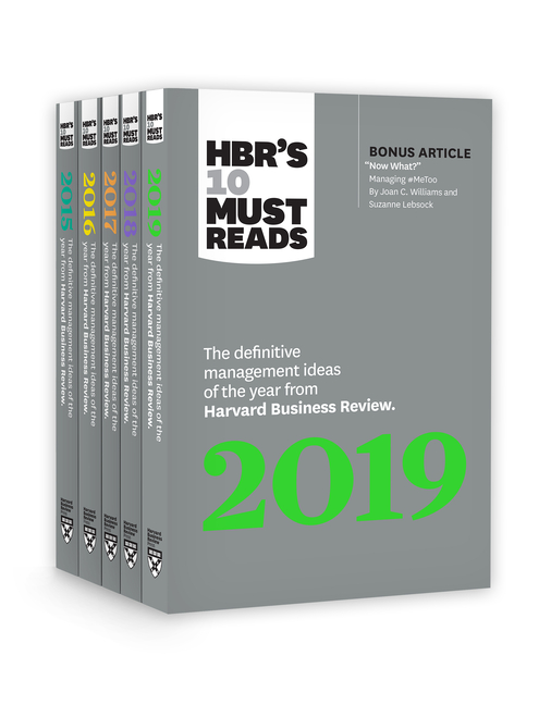 5 Years of Must Reads from Hbr: 2019 Edition