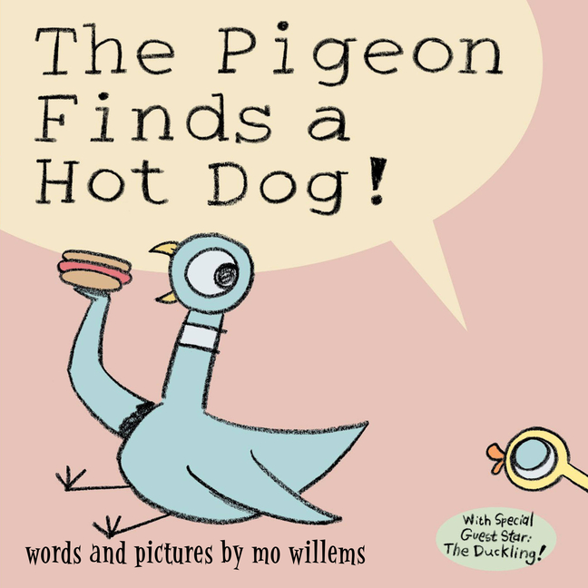 Pigeon Finds a Hot Dog!