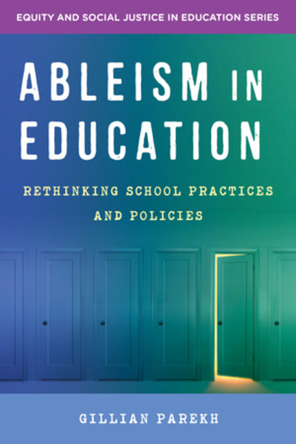  Ableism in Education: Rethinking School Practices and Policies