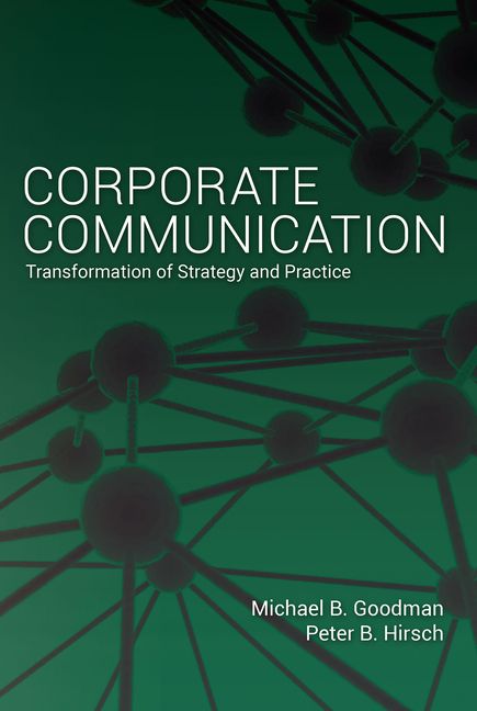  Corporate Communication: Transformation of Strategy and Practice