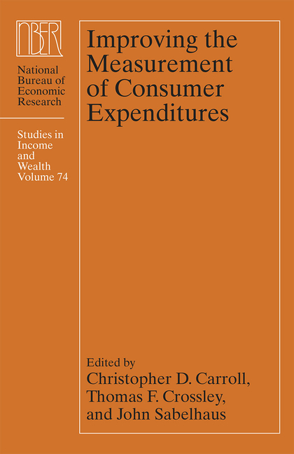  Improving the Measurement of Consumer Expenditures: Volume 74