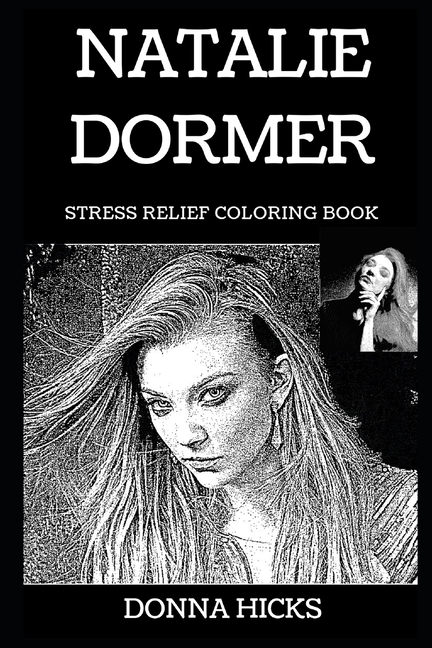  Natalie Dormer Stress Relief Coloring Book