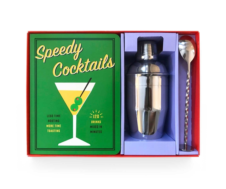  Speedy Cocktail Kit: 120 Drinks Mixed in Minutes (Including a Jigger, Muddler, and Mixer)