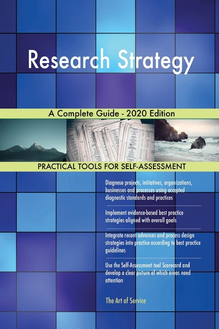 Research Strategy A Complete Guide - 2020 Edition