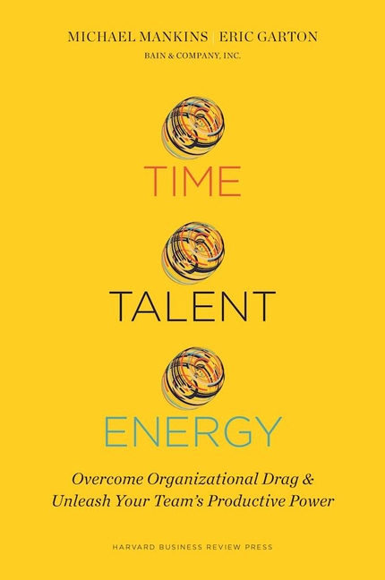  Time, Talent, Energy: Overcome Organizational Drag and Unleash Your Team's Productive Power