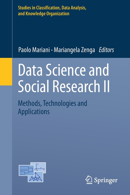 Data Science and Social Research II: Methods, Technologies and Applications (2021)
