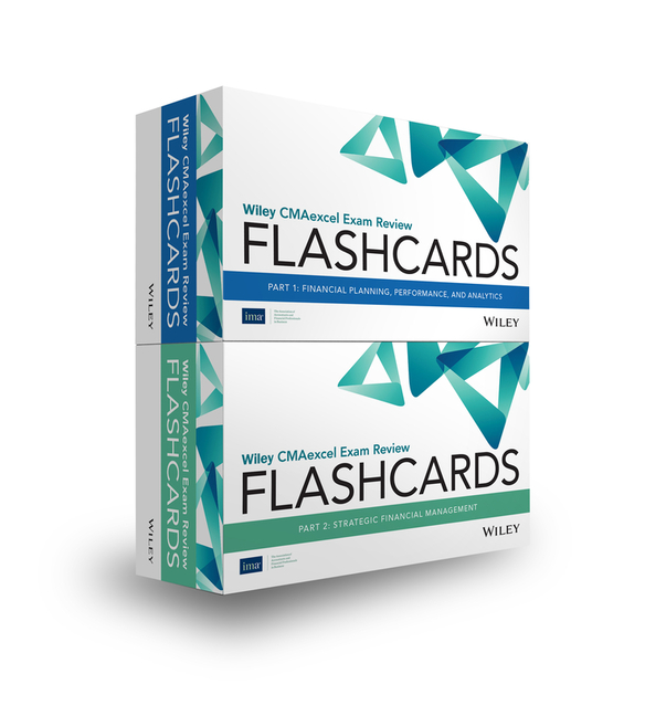 Wiley Cmaexcel Exam Review 2021 Flashcards: Complete Set