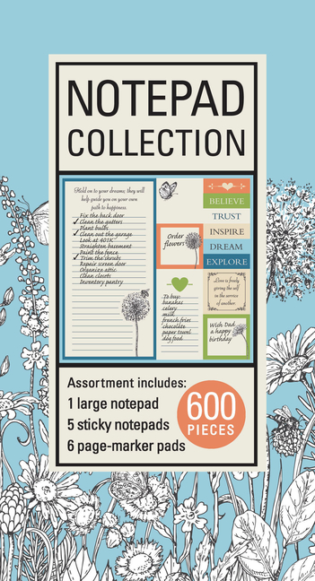 Book of Sticky Notes: Notepad Collection (Bohemian)