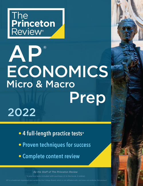 Tests　AP　Review　Book　from　Macro　Prep,　Micro　by　2022:　(9780525570608)　The　Economics　Buy　Company　Complete　Princeton　Strategies　Princeton　Techniques　Review　Porchlight　Practice　Content　Book　Review　Porchlight　Company