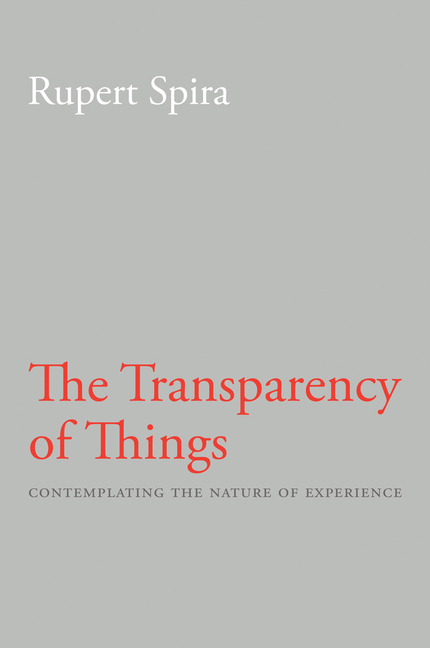 The Transparency of Things: Contemplating the Nature of Experience (Revised)