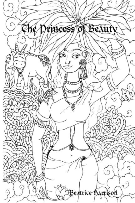 Princess of Beauty: Giant Super Jumbo Mega Coloring Book Features 100 Coloring Pages of Beautiful Fa