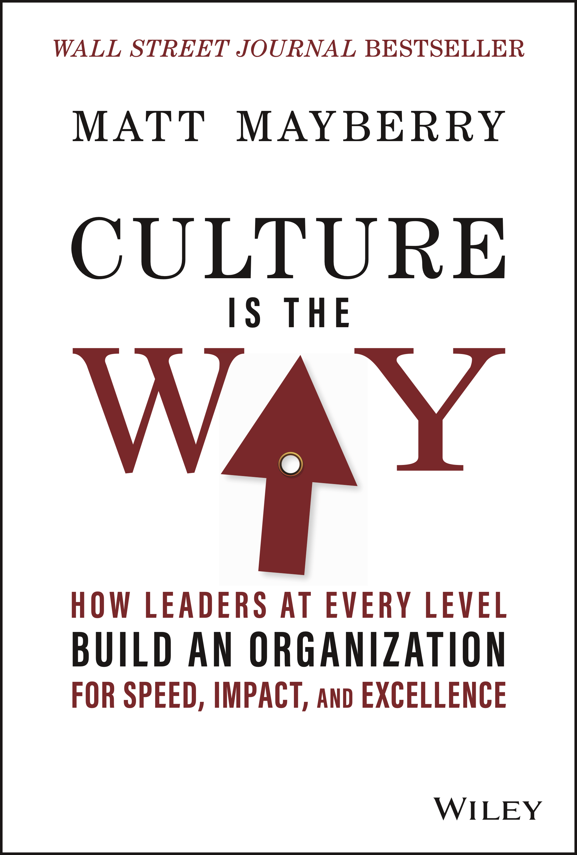  Culture Is the Way: How Leaders at Every Level Build an Organization for Speed, Impact, and Excellence