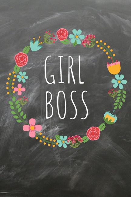  Girl boss: Das linierte Notizbuch in ca. A5 Format für eine Unternehmerin, Lady Boss und Start-up Gründerin im angesagten boho ci