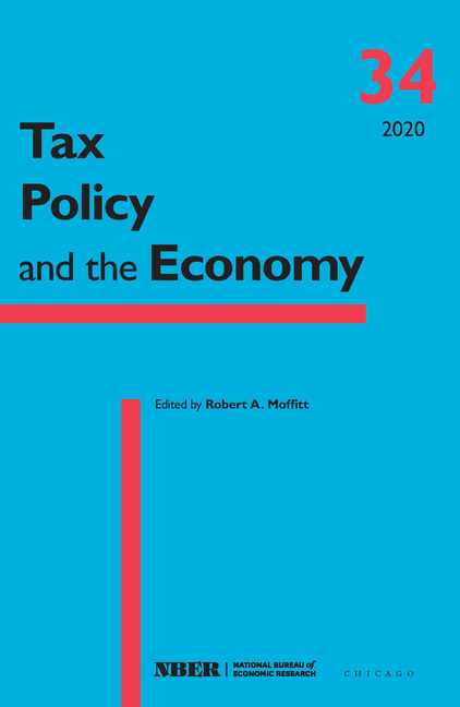 Tax Policy and the Economy, Volume 34, Volume 34