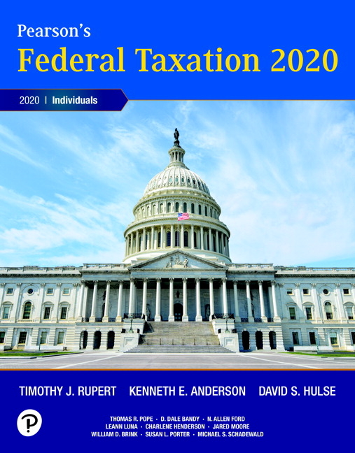 Mylab Accounting with Pearson Etext -- Access Card -- For Pearson's Federal Taxation 2020 Individual