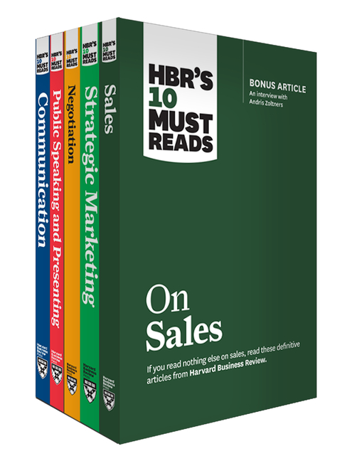  Hbr's 10 Must Reads for Sales and Marketing Collection (5 Books)