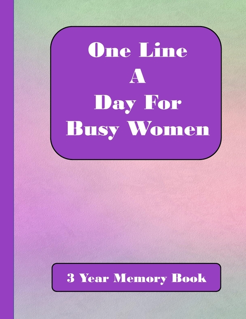 One Line A Day for Busy Teen Boys: 3 Year Memory Book