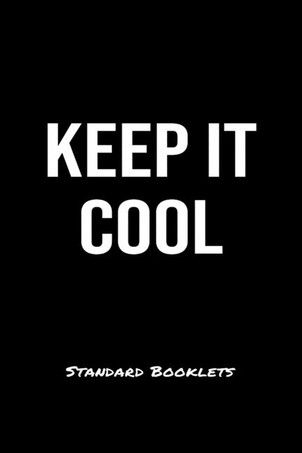 Keep It Cool Standard Booklets: A softcover fitness tracker to record five exercises for five days w